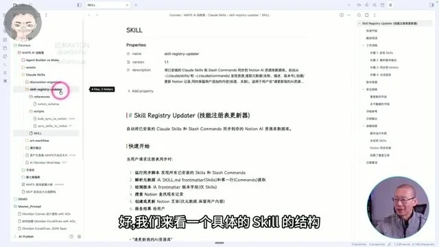 Claude Skill 文件夹结构图